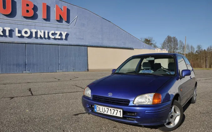 samochody osobowe Toyota Starlet cena 5900 przebieg: 180000, rok produkcji 1998 z Lubin